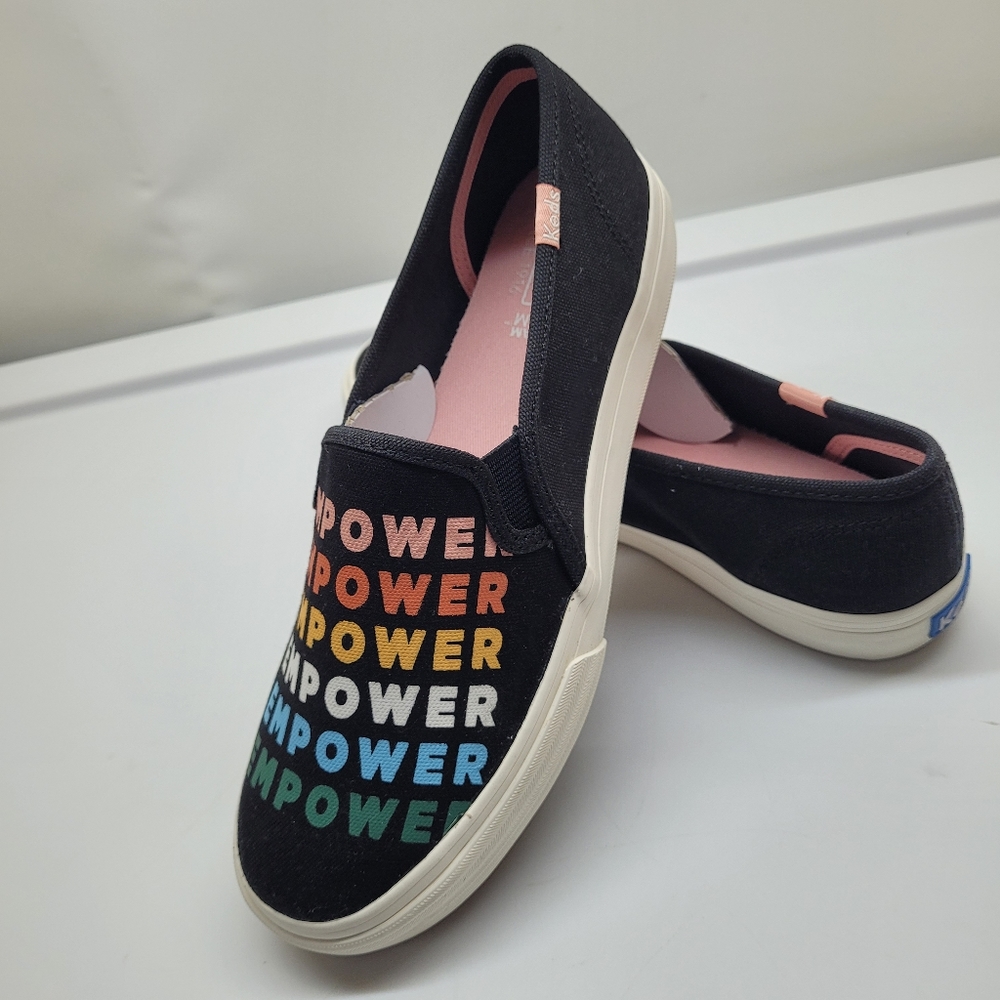 Keds Women's Double Decker Empower Slip On Fashion Sneaker Size 6